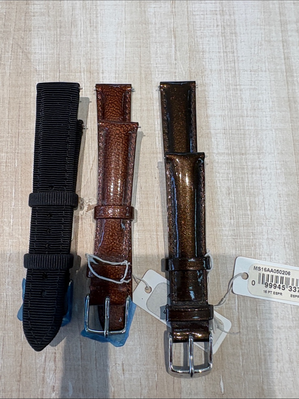 Ladies Michele watch bands brand new just one
